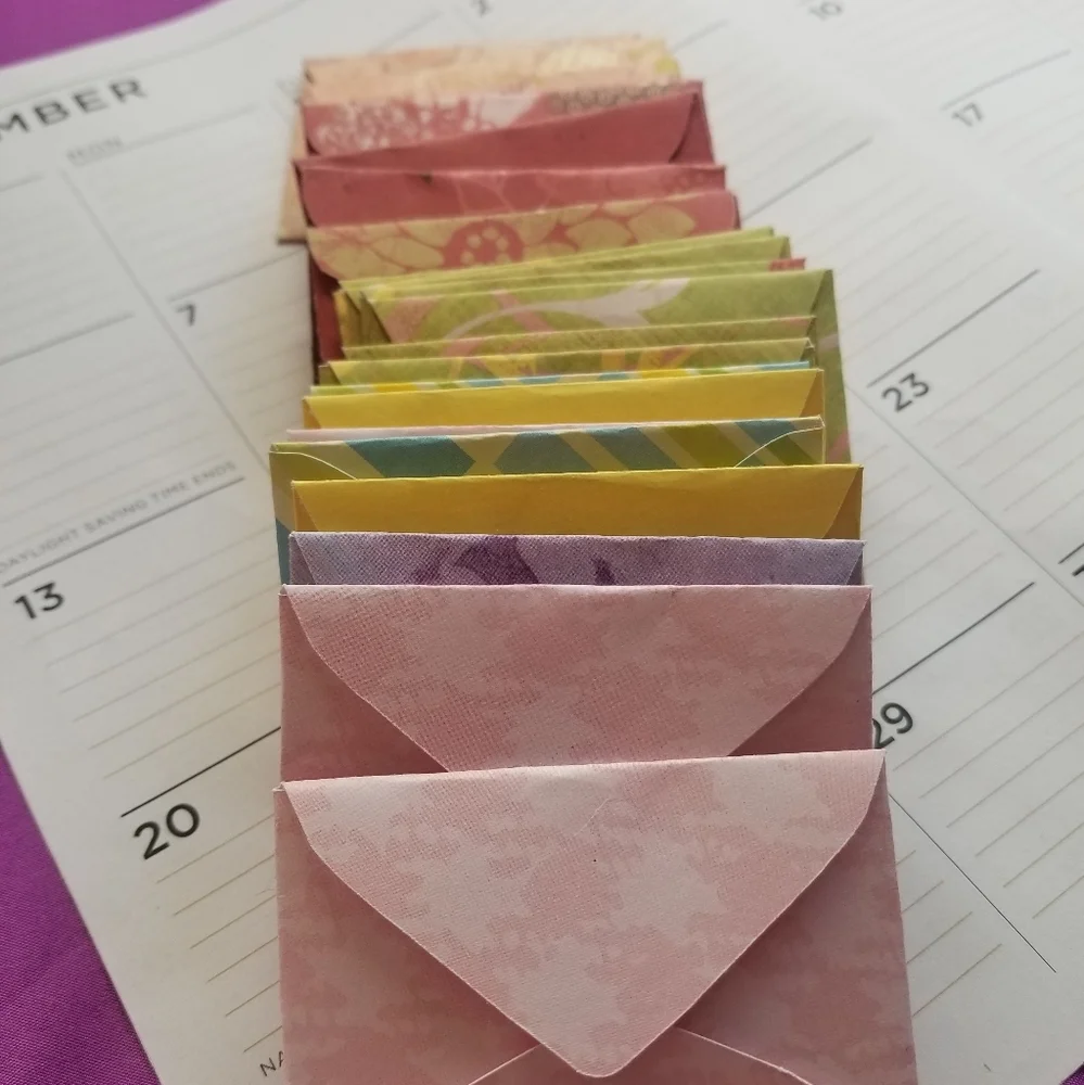 20 Miniature Envelopes